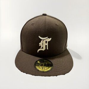 "Fear of God Essentials New Era 59FIFTY Fitted Wool Cap